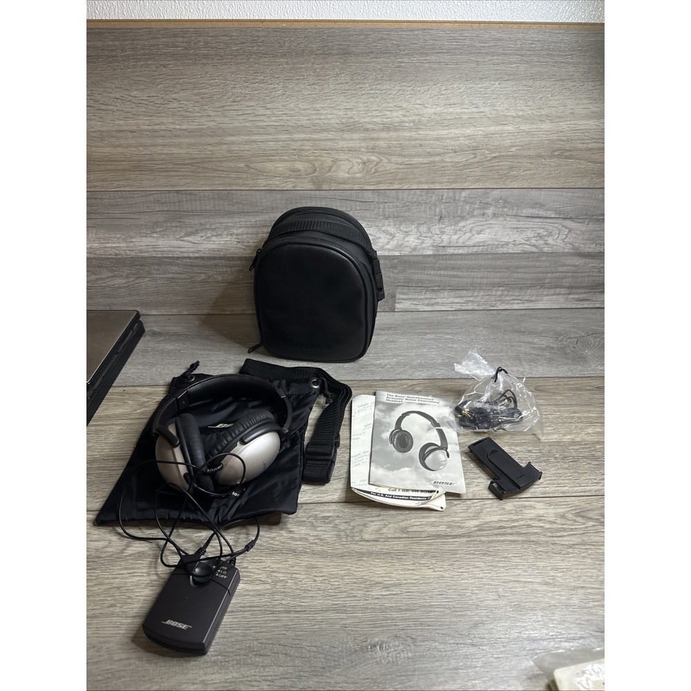 BOSE QC-1 QuietComfort Acoustic Noise Cancelling Headset Headphones Accessories‎